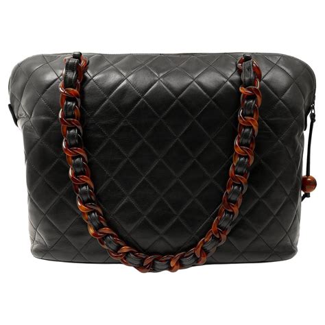 chanel vintage grained calfskin tortoise bag|Chanel Tortoise Bag .